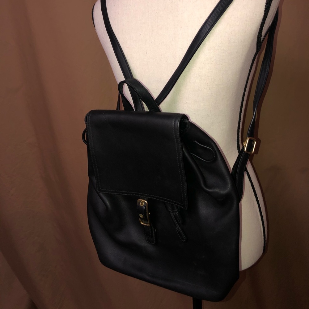 Stylish Coach leather Backpack